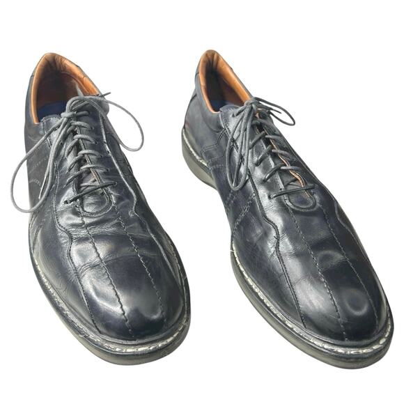 Allen Edmonds Men’s Voyager Black Leather Lace Up Oxford Sneaker Size US 12 B main image 5